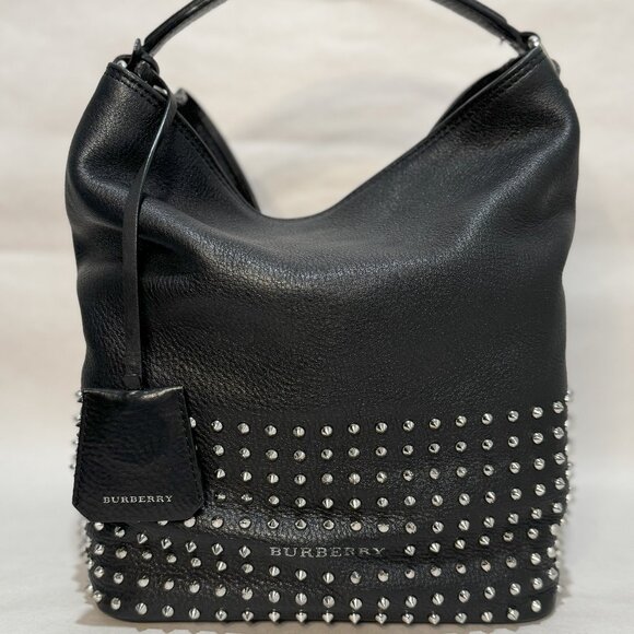 Burberry Studded Susanna Bucket Bag - Picture 1 of 13